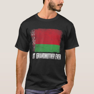 Mother's Day Best Grandmother Ever Distressed Bela T-Shirt