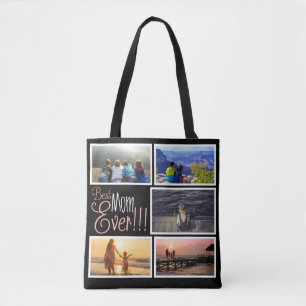 Mother's Day Best Mom Ever Photo Tote Bag