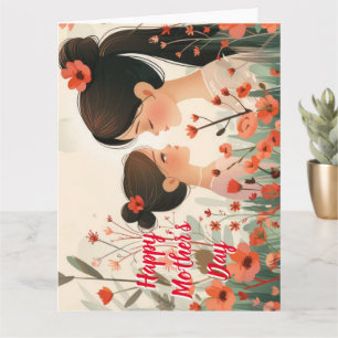 Mother's Day Best Mum8 Super Mom card