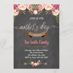 Mothers day brunch invitation