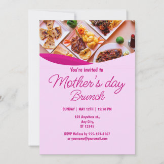 Mothers Day Brunch Invitation
