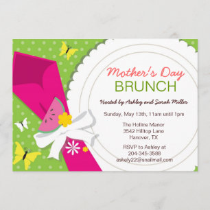 Mother's Day Brunch Party Invitations