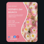 Mother's day brunch poster flyer Door Sign<br><div class="desc">Designed by The Arty Apples</div>