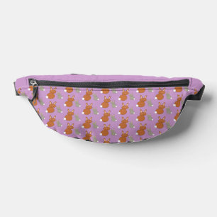 Mothers Day Bunnies Patterned Fanny Pack