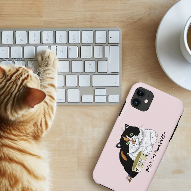 Mother's Day Calico Cat Case-Mate iPhone Case (Creator Uploaded)