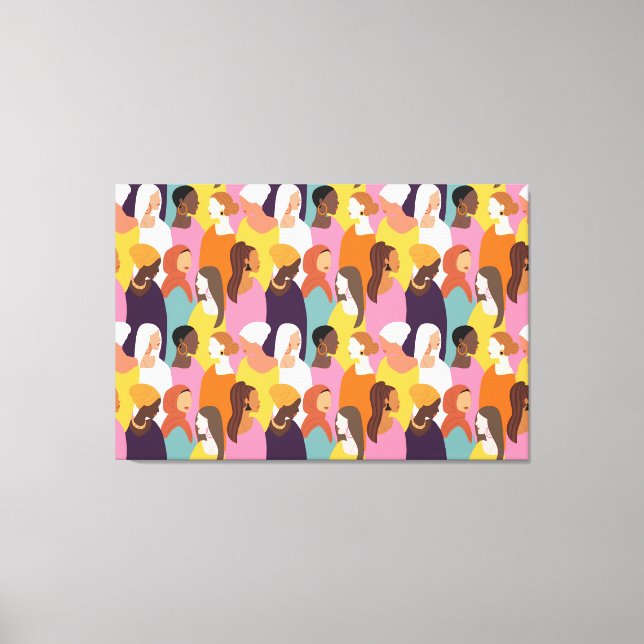 Mother's Day Canvas Print (Front)