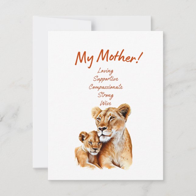 Mother's day Card    (Front)