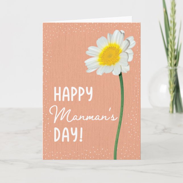 Mother's Day Card for Manman (Front)