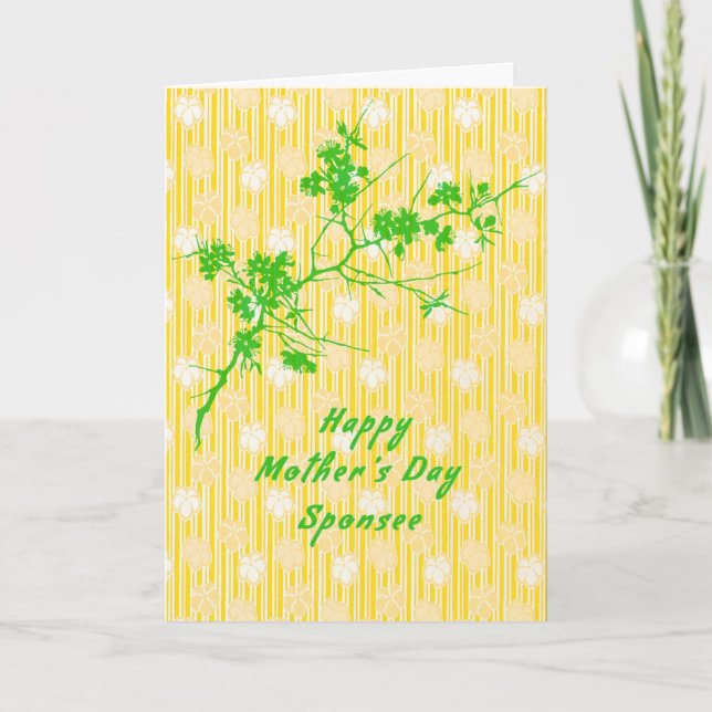 Mother's Day Card for Sponsee (Front)