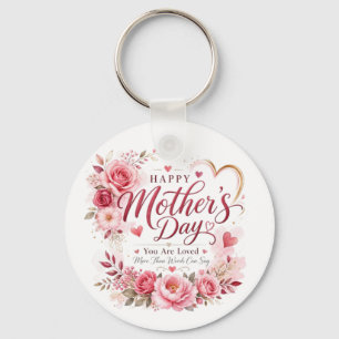 Mothers Day Card Keychain