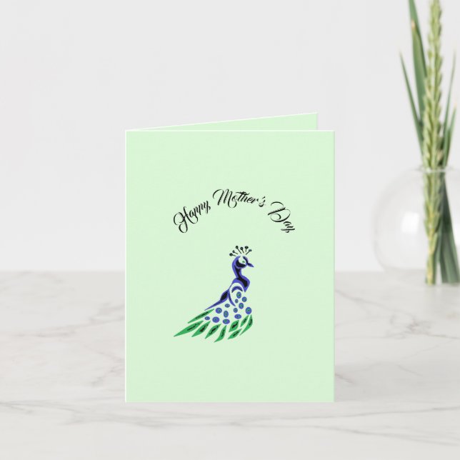 Mother's Day Card : Salute To Mother (Front)