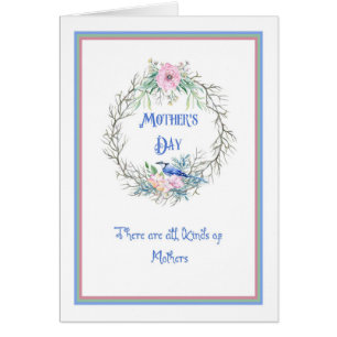 Mother's Day Card With Blue Jay