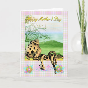 Mother's Day Card, with little Dalmatian dog Card
