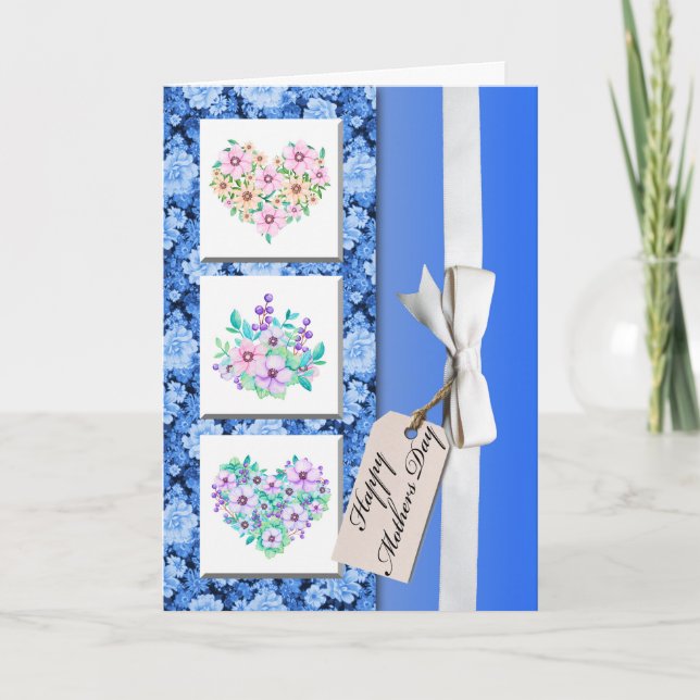 Mother's Day card wrapped as a Gift of Love (Front)