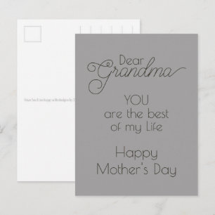 Mother's Day Card + your text & photo