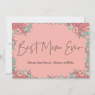 Mothers day cards Botanical Cute Sentimental