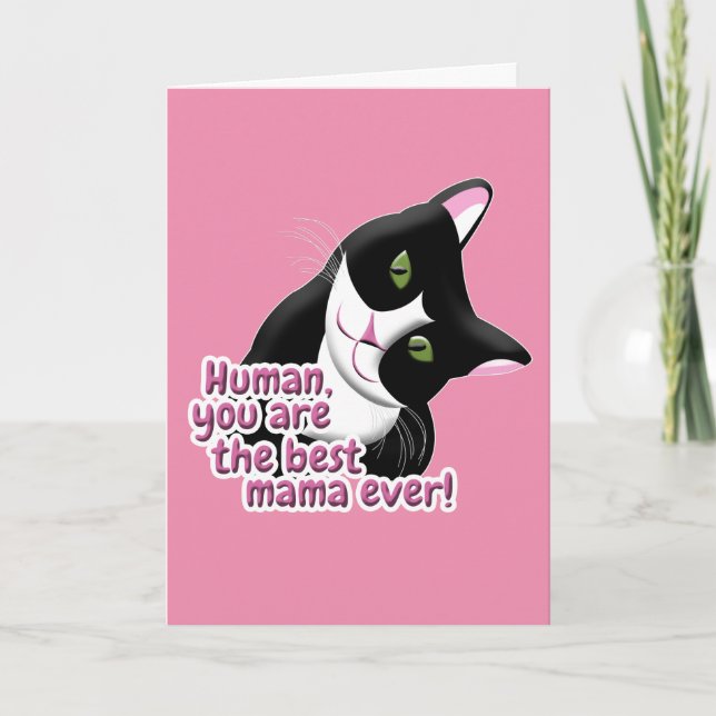 Mother's Day Cat Card (Front)