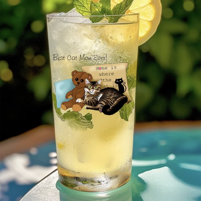 Mother's Day Cat Glass (Creator Uploaded)