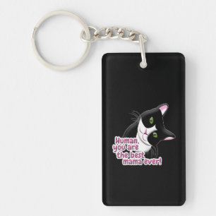 Mother's Day Cat Keychain