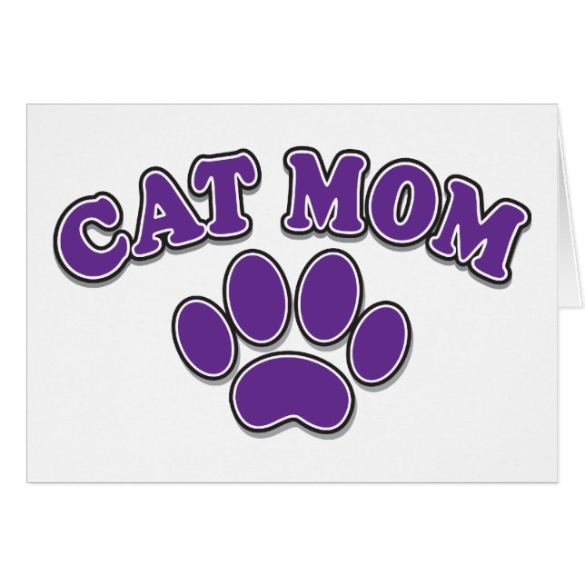 Mother's Day Cat Mom (Front Horizontal)