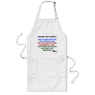 MOTHERS DAY CELEBRATING MOM LONG APRON