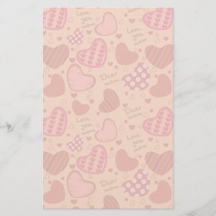 Mother's Day Celebration Pattern Stationery