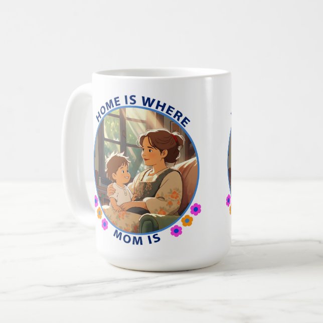 Mother's day coffee mug (Front Left)