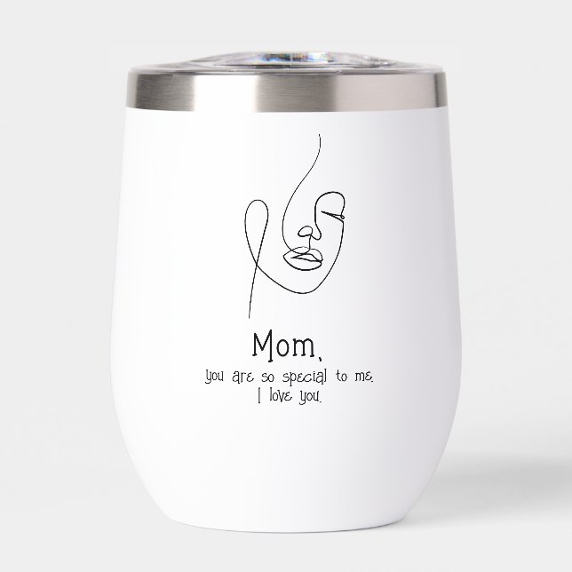 Mothers Day, custom quote keepsake (Front)