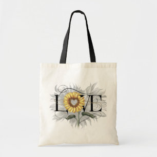 Mother's Day Cute Flower Love Tote Bag