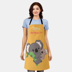 Mother's Day Cute Koalas. Apron