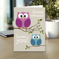 Mothers Day - Cute Owls