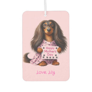 Mother's Day Dachshund Air Freshener