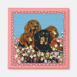 Mother's Day Dachshunds Magnet