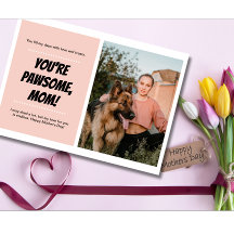 Mother's Day Dog Mom Cute Pet Photo