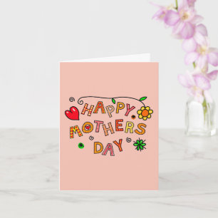 Mother's Day Doodle Card