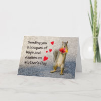 Mother's Day During Coronavirus Isolation Squirrel