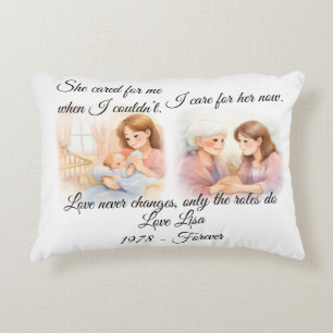 Mother's Day Elders Care Throw Pillow