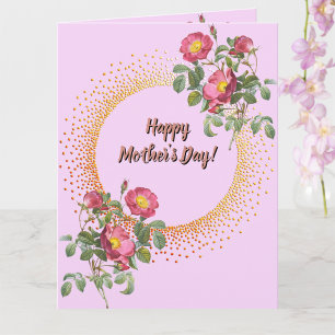 Mother's Day English Garden Floral Card