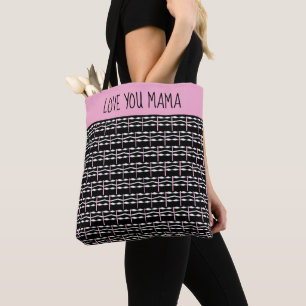 Mother's Day Ethnic African Art Pattern Tote Bag
