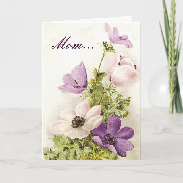 Mother's Day Floral Card (Front)