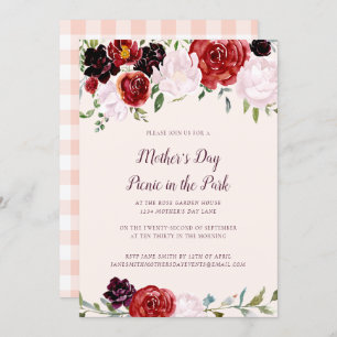 Mother's Day Floral Invitation