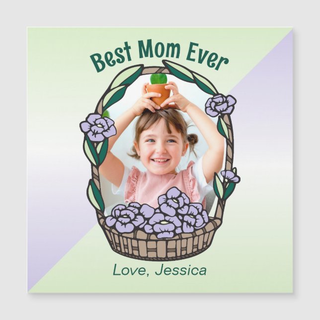 Mother's Day Floral Photo (Front)