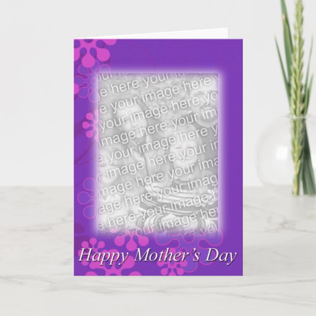 Mother's Day Floral Template (Front)