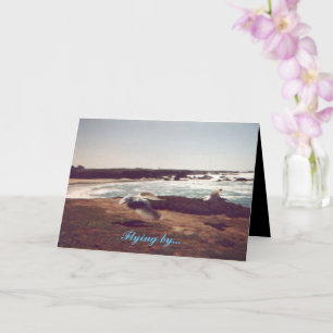 Mother's Day "Flying By" Greeting Card