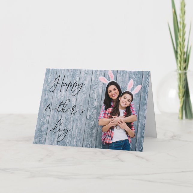 Mother's Day Folded Greeting Card (Front)