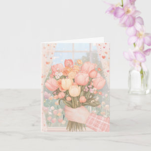 Mother's Day Folded Greeting Card