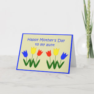 Mother's Day for Aunt Card