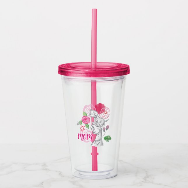 Mother's Day | Freckles & Perdita Acrylic Tumbler (Front)