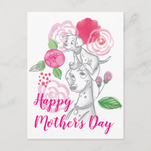 Mother's Day   Freckles & Perdita Postcard