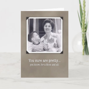 Mother's Day, Funny Vintage Photo Card